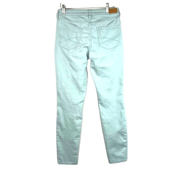 Aeropostale Jeans Womens 4 Blue High Waisted Ankle Jeggings Skinny Mid Rise - Picture 5 of 10